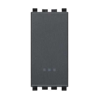 Vimar Eikon 1P NO 10A Push Button Grey