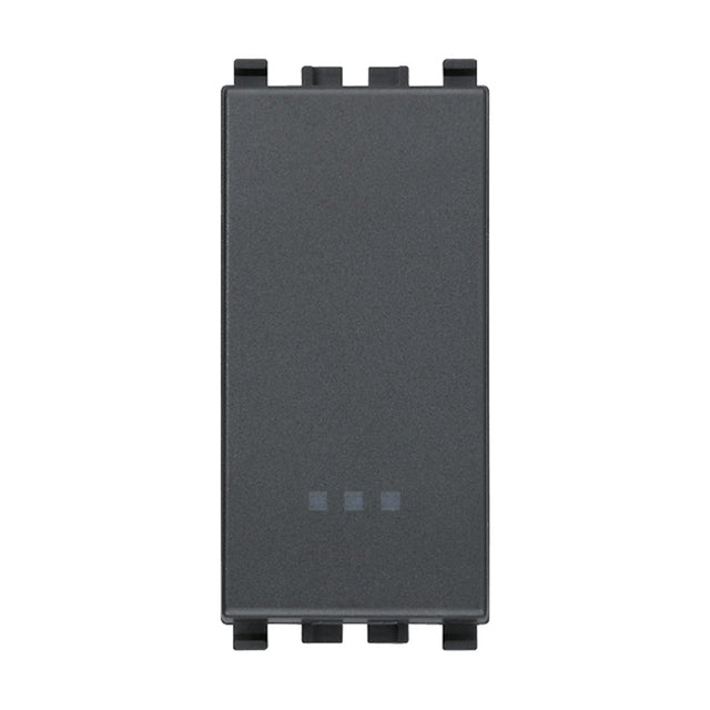 Vimar Eikon 1P NO 10A Push Button Grey