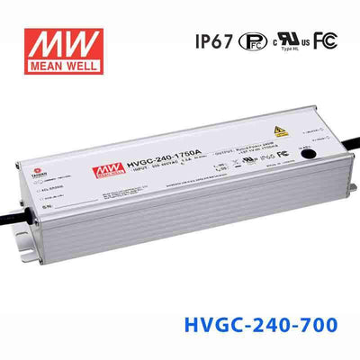 Mean Well HVGC-240-700A Power Supply 240W 700mA - Adjustable