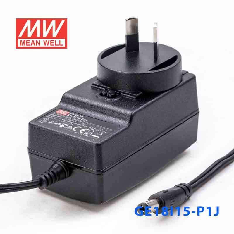 Mean Well GE18I15-P1J Power Supply 18W 15V 1.2A - PHOTO 1