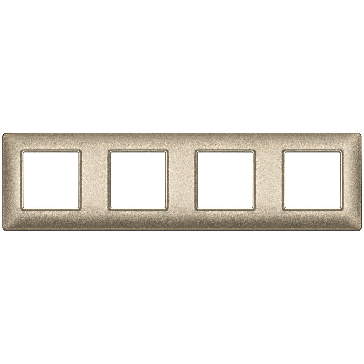 Vimar Plana Plate 8M Technopolymer Bronze