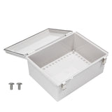 Boxco P-Series 300x400x180mm Plastic Enclosure, IP67, IK08, ABS, Grey Cover, Molded Hinge and Latch Type - PHOTO 2