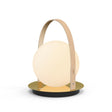 Pablo Table Bola Lantern Brass / Tan