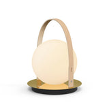 Pablo Table Bola Lantern Brass / Tan