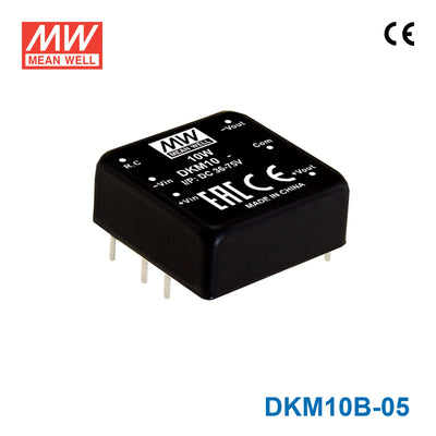 Mean Well DKM10B-05 DC-DC Converter - 10W - 18~36V in ±5V out 1A
