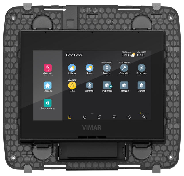 Vimar VM-01420 IP 4.3in PoE Touch Screen 8M Black