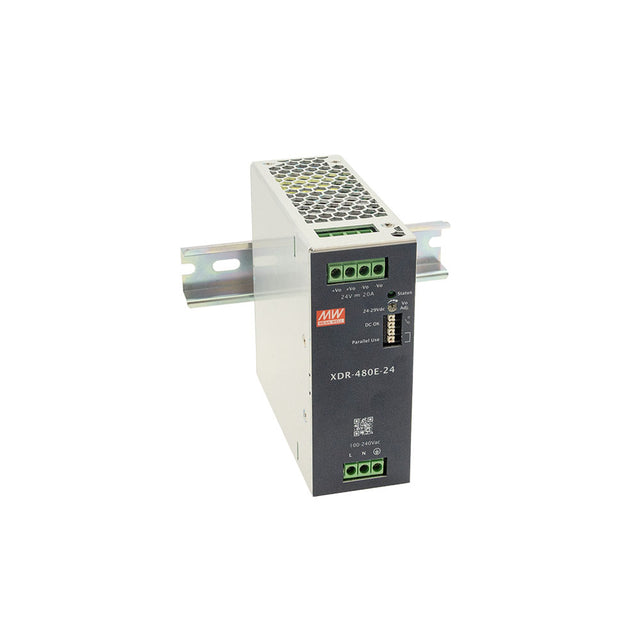 Mean Well XDR-480E-12 Economical Ultra Slim Din Rail Power Supply 360W 12V