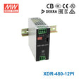 Mean Well XDR-480-12PI High-End Ultra Slim Industrial Din Rail Power Supply 360W 12V with Push In Connector 30A