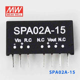 Mean Well SPA02A-15 DC-DC Converter - 2W - 9~18V in 15V out - PHOTO 2