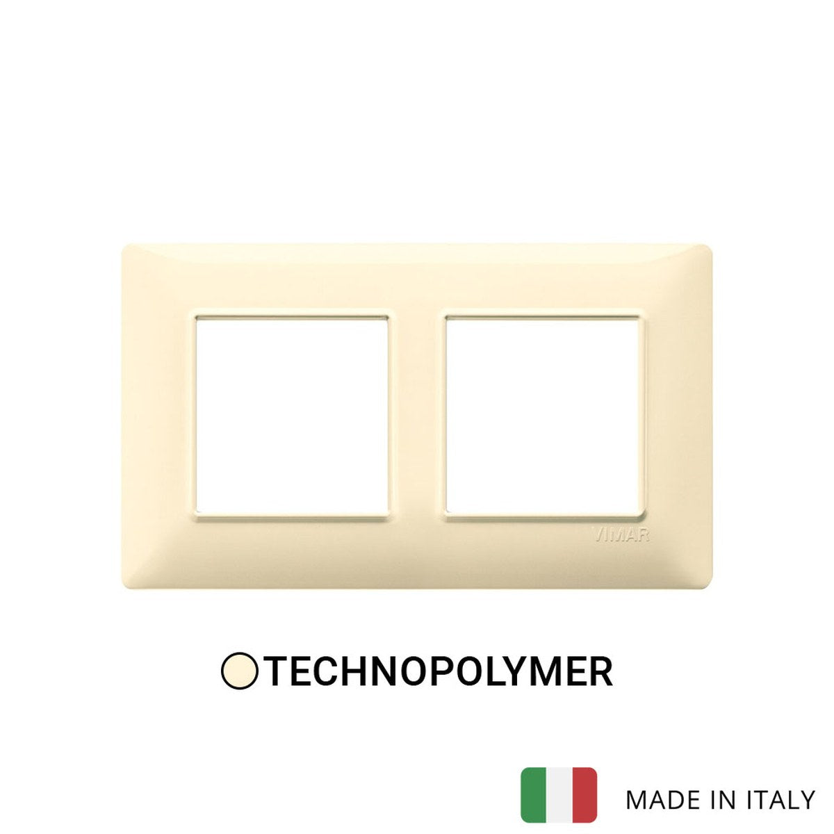 Vimar Plana Plate 4M Technopolymer Cream