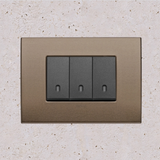 Vimar Arke Metal 3 Gang switch - Dark Bronze - 16A - PHOTO 14