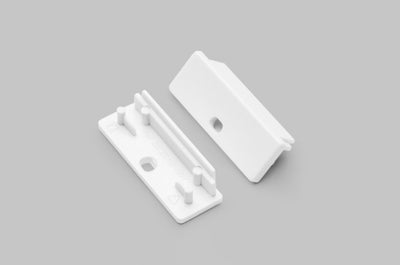 Archilight End Cap for LAXUS - With Wiring Hole - White