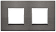 Vimar Eikon Evo Plate 4M (2+2) 71MM Aluminium Lava Grey