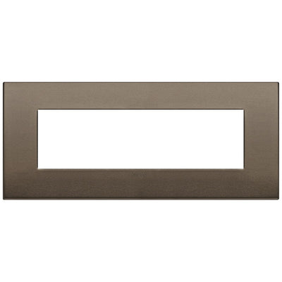 Vimar Arke Classic Plate 7M Aluminium Dark Bronze