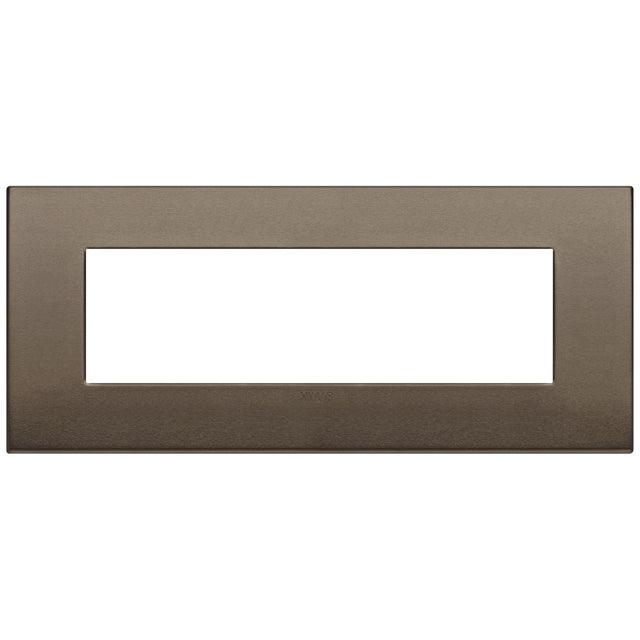 Vimar Arke Classic Plate 7M Aluminium Dark Bronze
