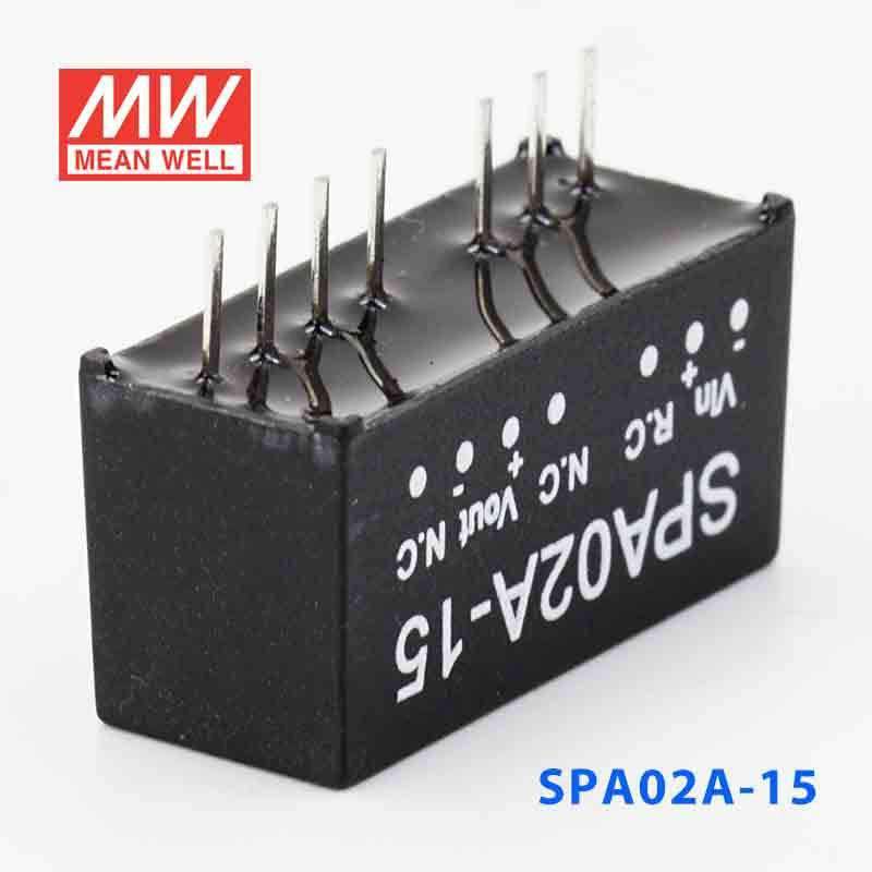 Mean Well SPA02A-15 DC-DC Converter - 2W - 9~18V in 15V out - PHOTO 3