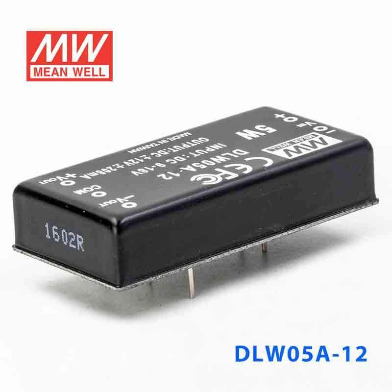 Mean Well DLW05A-12 DC-DC Converter - 5W - 9~18V in ±12V out 208mA - PHOTO 1