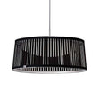 Pablo Pendant Solis Drum 24" Black