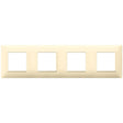 Vimar Plana Plate 8M Technopolymer Cream