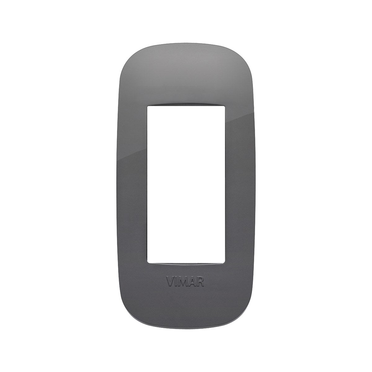 Vimar Arke Round Plate 1Mpan Technopolymer Grey