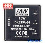 Mean Well DKE15A-24 DC-DC Converter - 15W - 9~18V in ±24V out 313mA - PHOTO 2