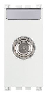 Arke F Type Female Socket Connector White