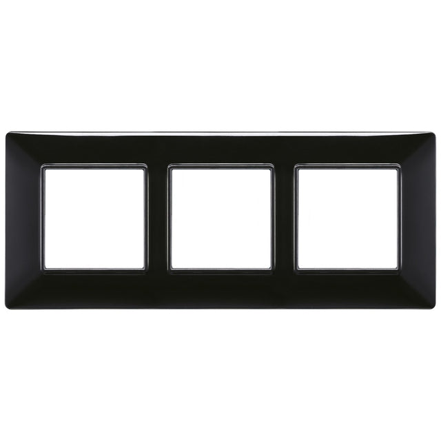Vimar Plana Plate 6M Technopolymer Black