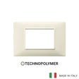 Vimar Plana Plate 3M Technopolymer Beige