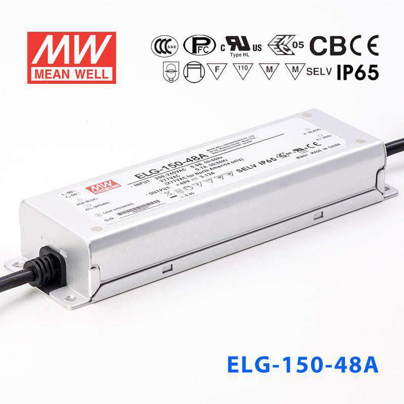 Mean Well ELG-150-48A Power Supply 150W 48V - Adjustable 3.13A