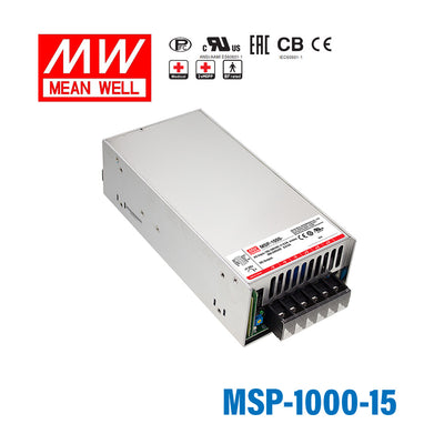 Mean Well MSP-1000-15  Power Supply 960W 15V 64A