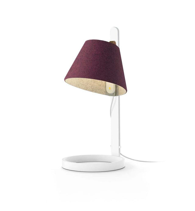 Pablo Table Lana Mini Plum-Grey / White