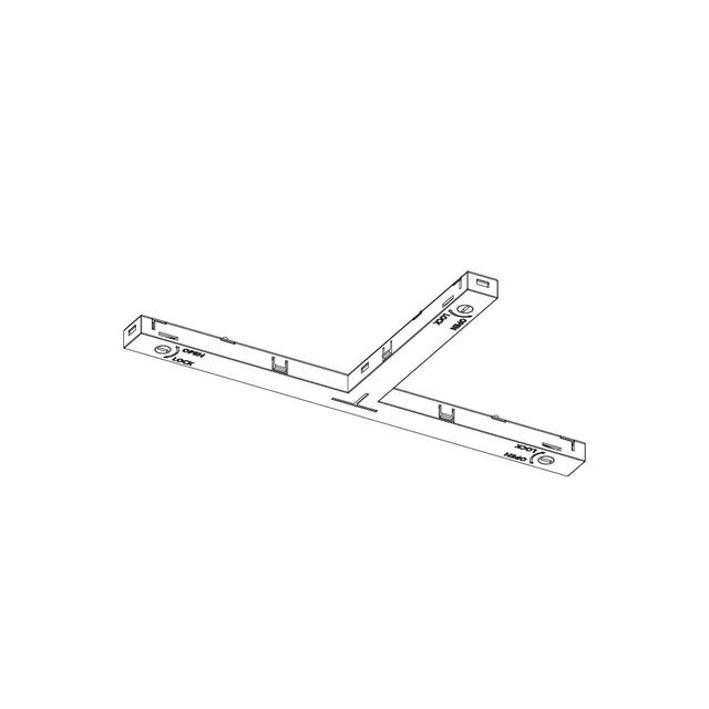 Archilight Mini A, Mini O, Mini T Series T Shape Power Joiner - Black