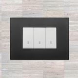 Vimar Arke Plastic 3 Gang switch - Black - 16A - PHOTO 6