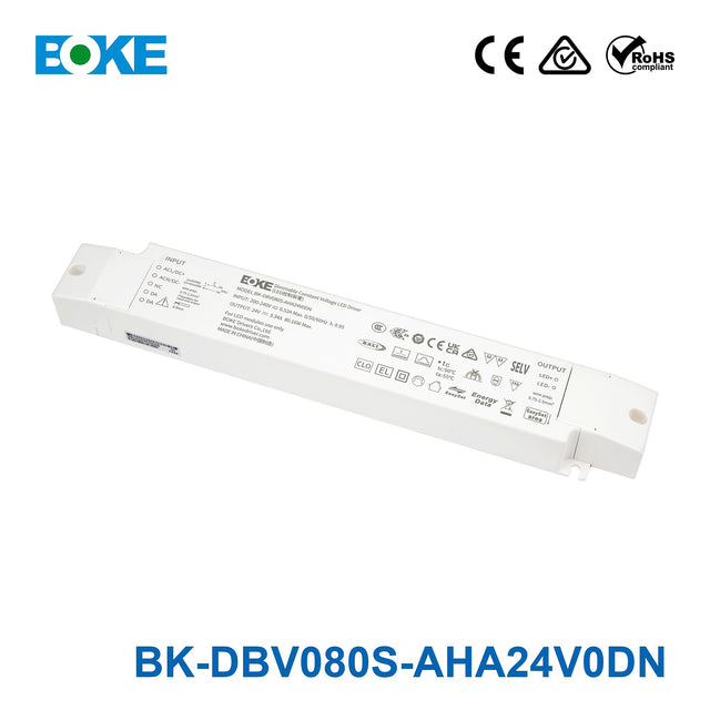 BOKE BK-DBV080S-AHA24V0DN 80W 24V DALI-2 LED Driver 3.34A