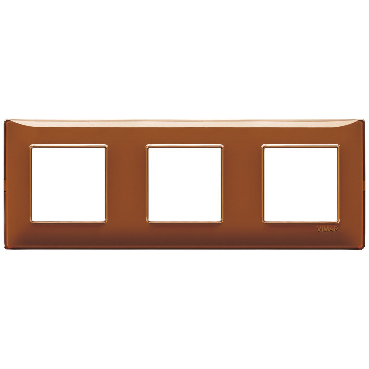 Vimar Plana Plate 6M Reflex Tobacco