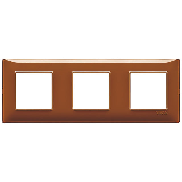Vimar Plana Plate 6M Reflex Tobacco