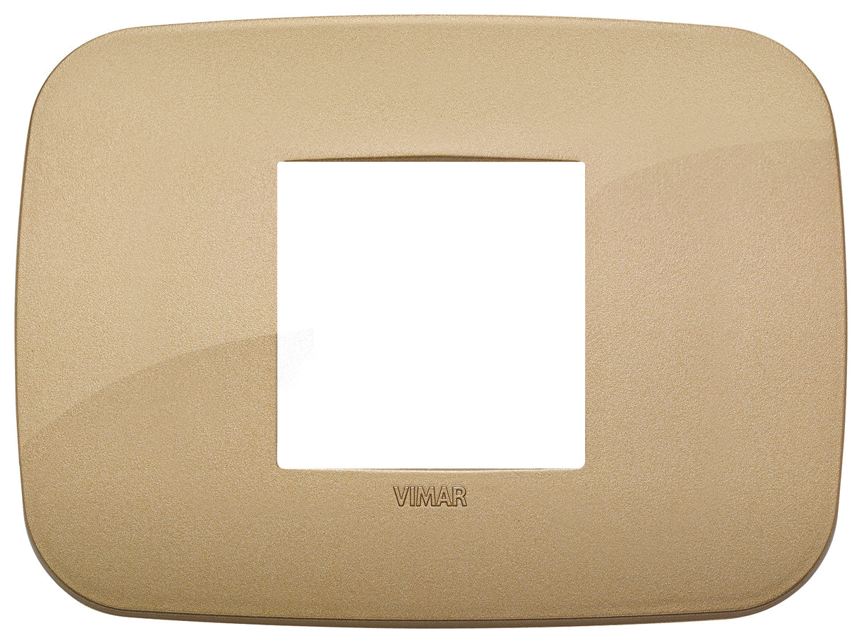 Vimar Arke Round Plate 2centrM Techno Antique Gold