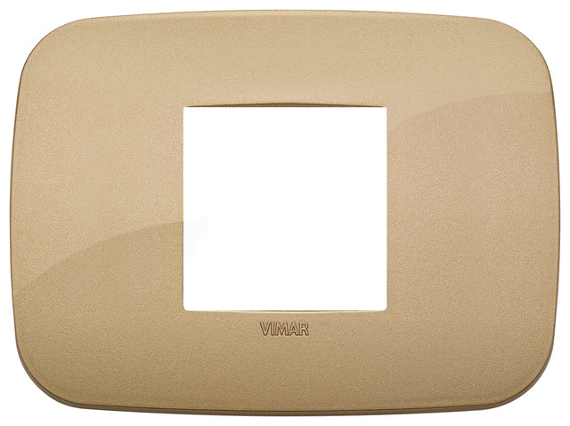 Vimar Arke Round Plate 2centrM Techno Antique Gold