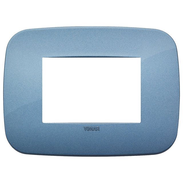 Vimar Arke Round Plate 3M Technopolymer Blue