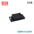 Mean Well DDRH-15-24ST Ultra Wide Input DC-DC Converter, 15W 24V, Screw Terminal Type 625mA