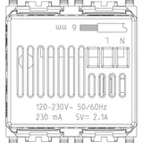 Eikon 5V 1A USB Supply Unit 2M Grey - PHOTO 2