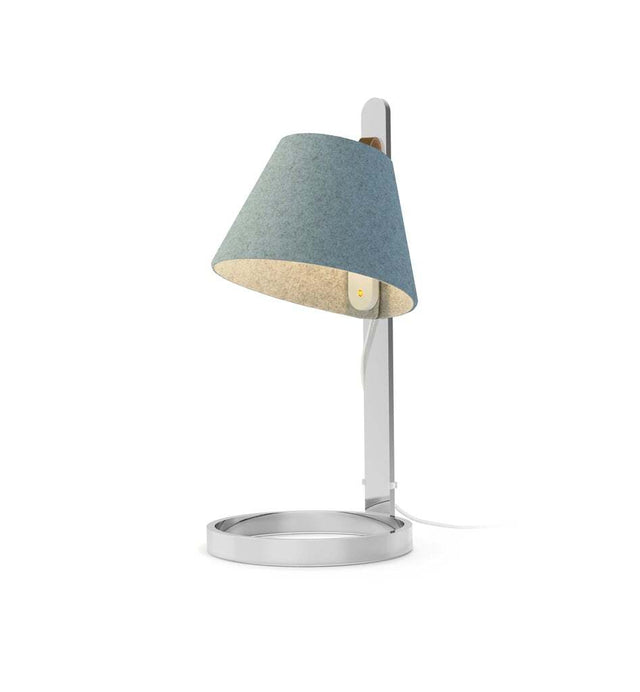 Pablo Table Lana Mini Arctic Blue-Grey / Chrome