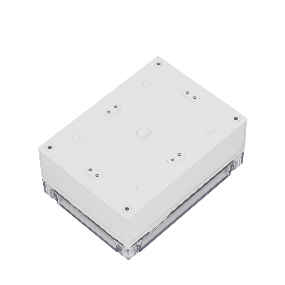 Boxco S-Series 125×175×75mm Plastic Enclosure, IP67, IK08, ABS, Transparent Cover, Screw Type - PHOTO 1