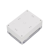 Boxco S-Series 125x175x75mm Plastic Enclosure, IP67, IK08, PC, Transparent Cover, Screw Type - PHOTO 1