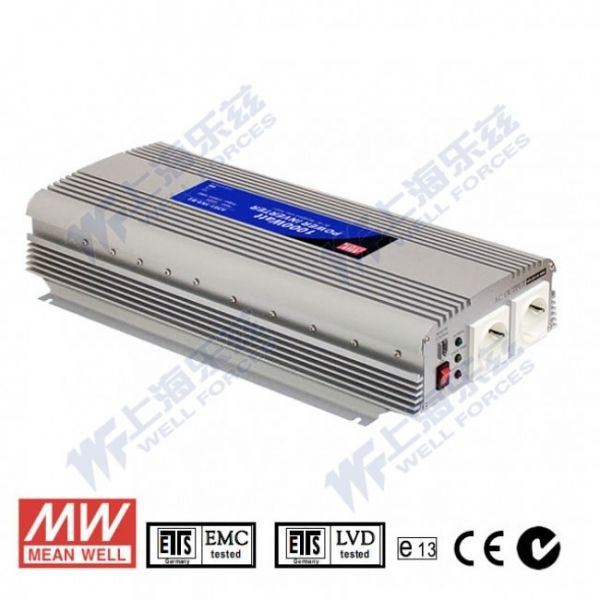 Mean Well A302-1K7-F5 Modified sine wave 1500W 230V  - DC-AC Inverter