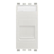 Eikon RJ45 Cat 6 UTP Outlet With Cover Silver