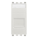 Eikon RJ45 Cat 6 UTP Outlet With Cover Silver