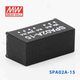 Mean Well SPA02A-15 DC-DC Converter - 2W - 9~18V in 15V out - PHOTO 1