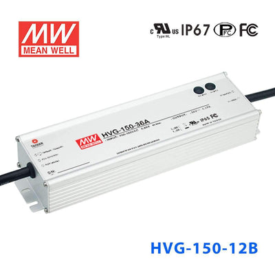 Mean Well HVG-150-12B Power Supply 120W 12V - Dimmable 10A