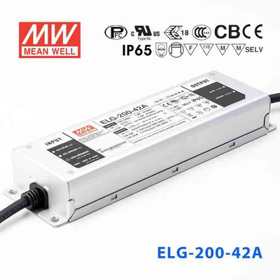 Mean Well ELG-200-42A Power Supply 200W 42V - Adjustable 4.76A